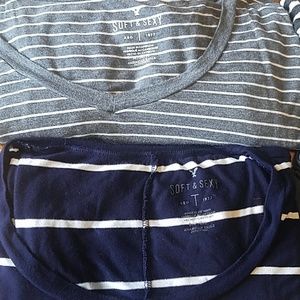 Lot of American Eagle Soft and Sexy Shirts